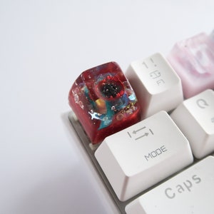 SA Resin Keycap, Custom keycap, Artisan Resin Keycap, Galaxy keycap, Resin keycap, keycap set, artisan keycap, cute keycap, esc keycap,