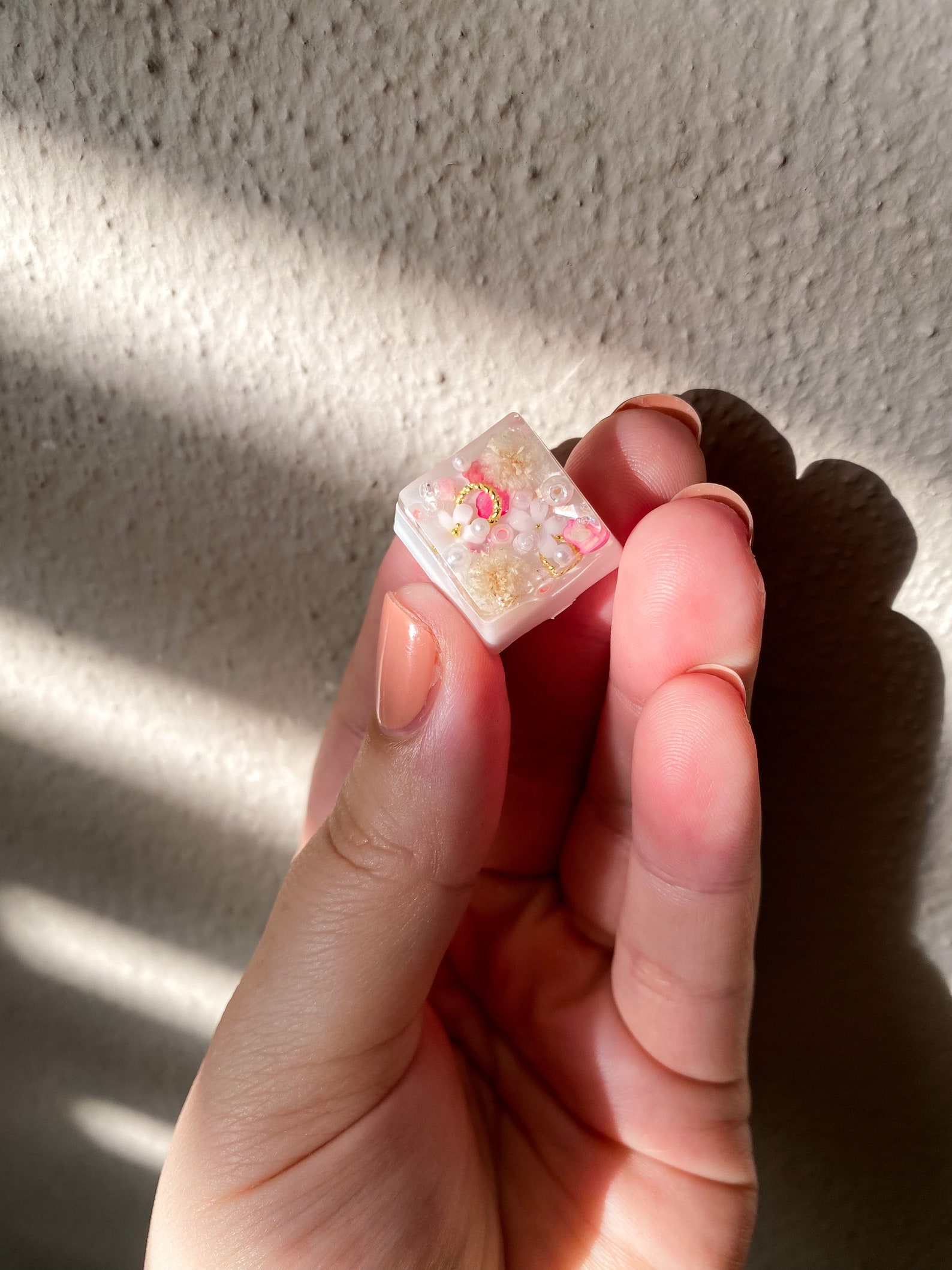 Flower Keycap Custom Keycap Resin Keycap Keycap Set Etsy