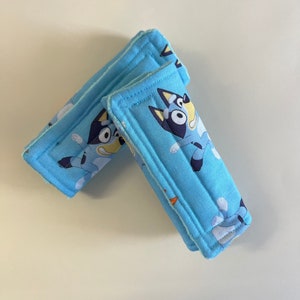 Bluey seatbelt cover, baby seatbelt cover , family matching car accessories, gift, handmade item