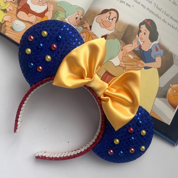 Snow White headband | Disney fans | Disney trip | one size fits all | lightweight headband | hair accessories | gift