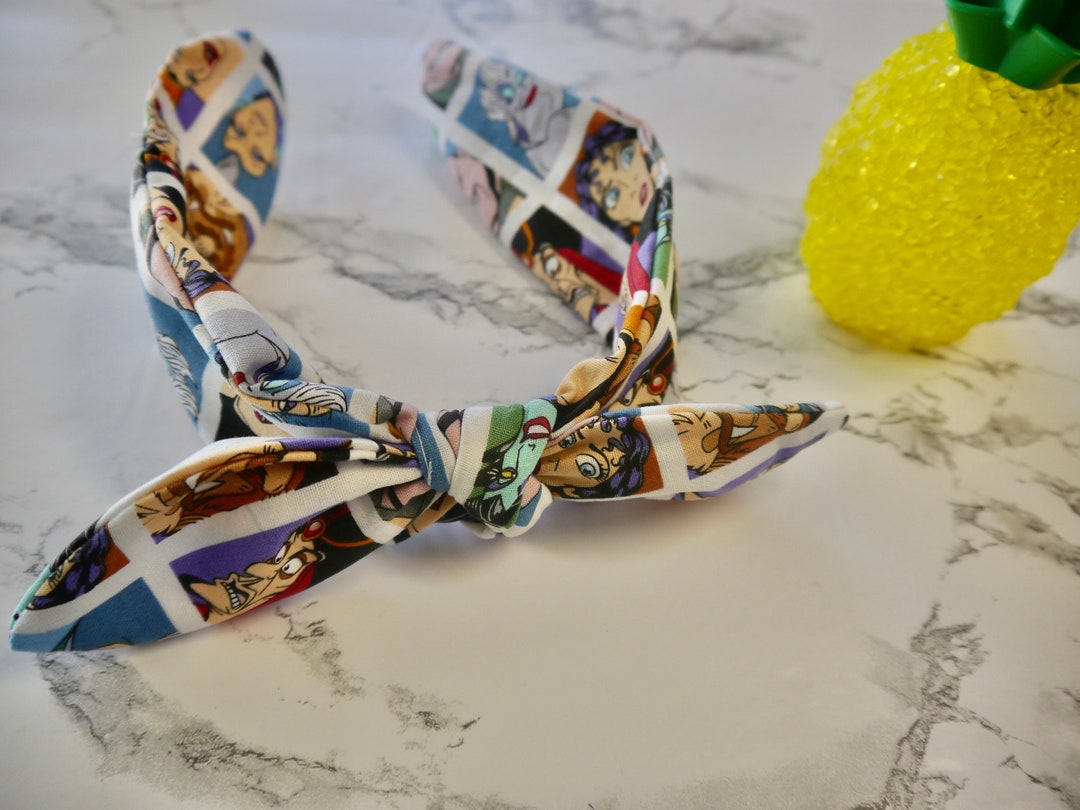 Disney Villains Headband Knot Headband Handmade Disney Trips Disney