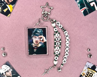 Joel Eriksson Ek - beaded keyring