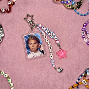 Nico Rosberg Britney beaded keyring