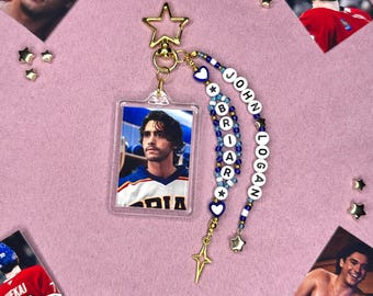 John Logan - beaded keyring