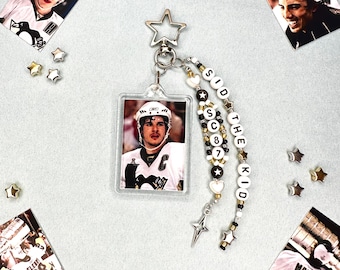 Sidney Crosby - Cup Era - beaded keyring