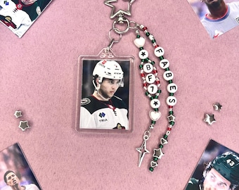 Brock Faber - beaded keyring