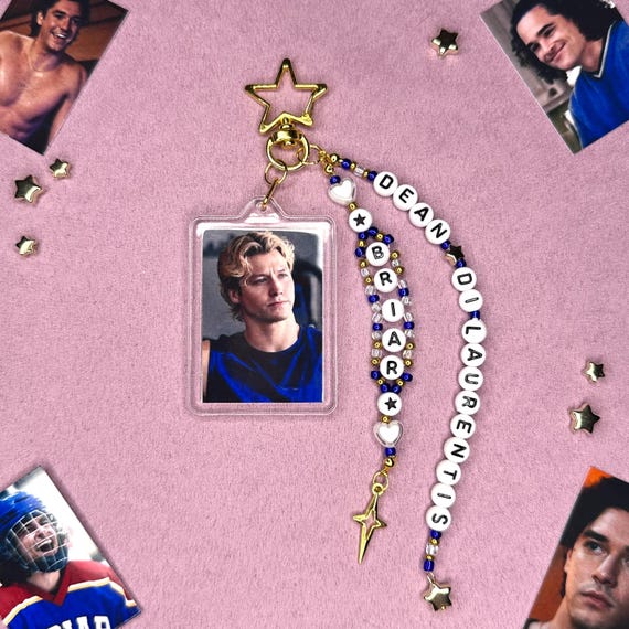Dean Di Laurentis - beaded keyring