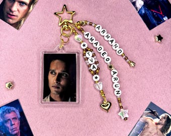 The Vamp Armand beaded keyring