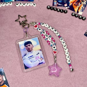 Pierre Gaslyyy beaded keyring
