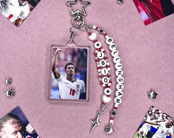Jude Bellingham - beaded keyring
