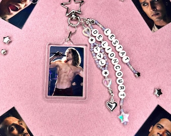 Rock Star Lestat beaded keyring