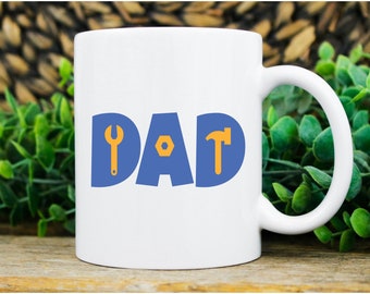 Handyman Dad Ceramic Mug, Father's Day Gift