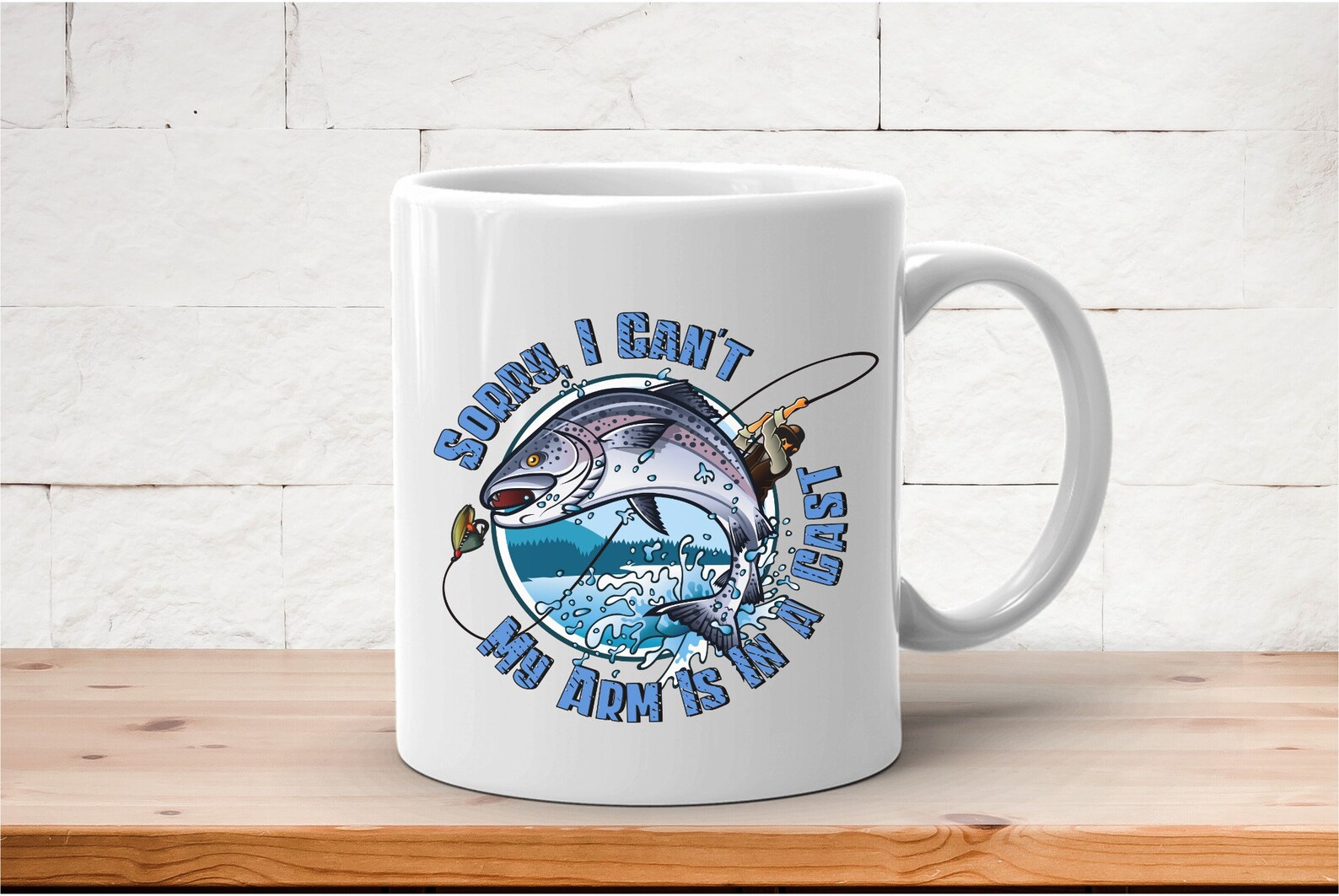 Fishing Mug Dad Gift for Father's Day Mother's Day - Etsy