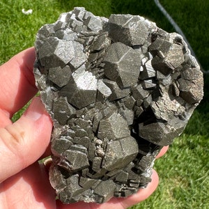 Overall Appealing! 3.5-Inch Pyrite-Included Pagoda Calcite - Hubei, China