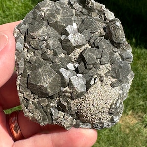 Overall Appealing! 3.3-Inch Pyrite-Included Pagoda Calcite - Hubei, China