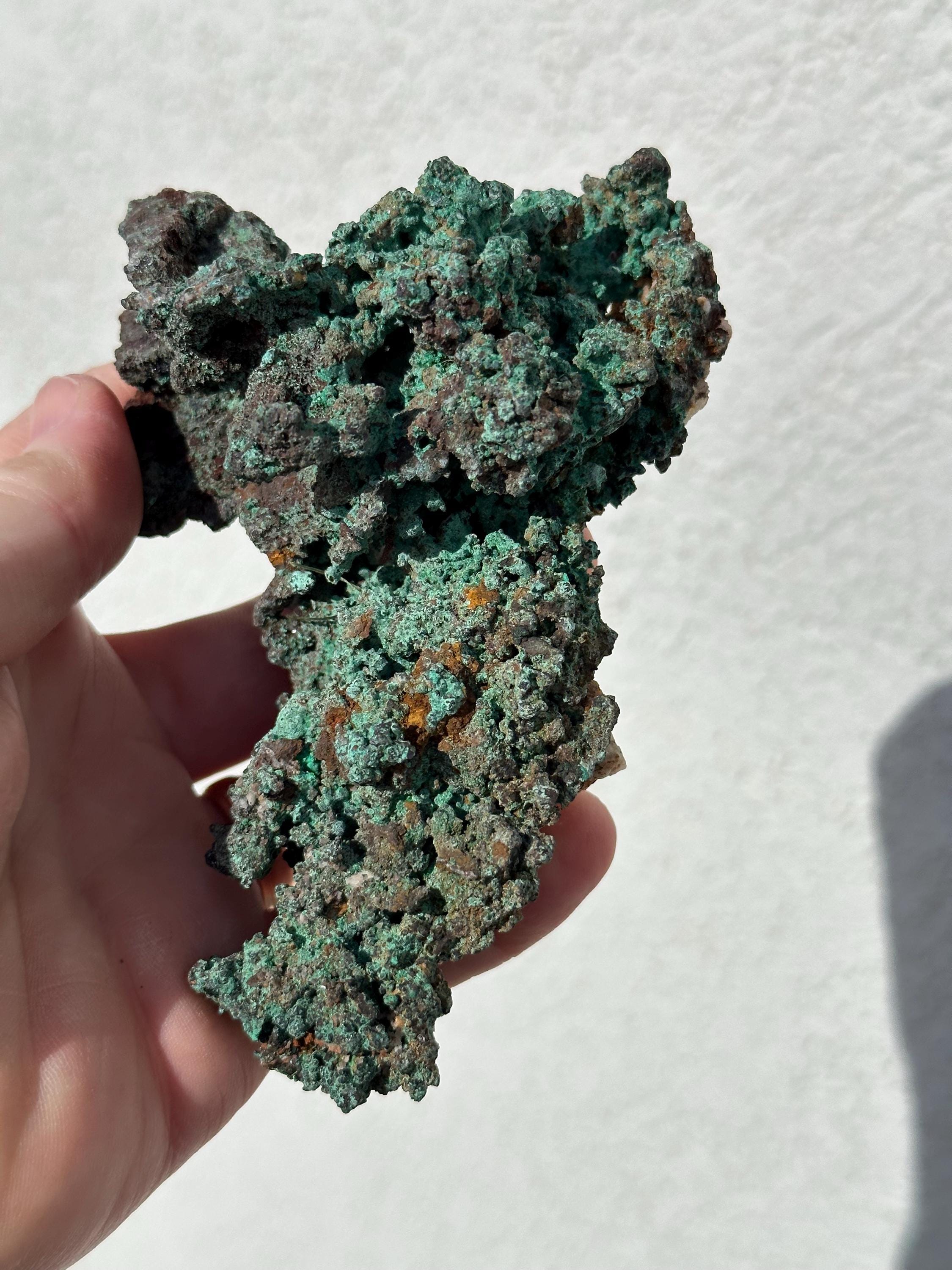 Metal Madness!! 5.1-inch Native Copper, Cuprite, and Malachite