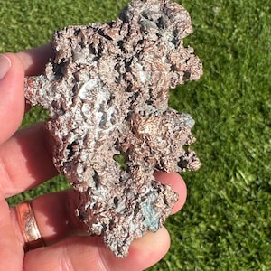 3,0-Zoll-Kupfernugget - White Pine Mine, Ontonagon County, Obere Halbinsel, Griffin (Michigan).