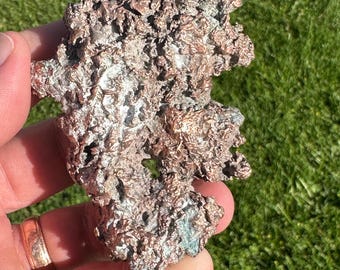 3.0-Inch Copper Nugget - White Pine Mine, Ontonagon County, Upper Peninsula, Michigan