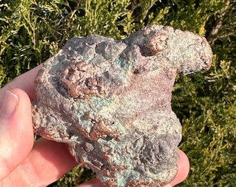 3.4-Inch Copper Nugget - White Pine Mine, Ontonagon County, Upper Peninsula, Michigan