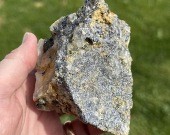 Everyone Loves Molybdenite! - 3.8-Inch Molybdenite on Quartz, Maria Mine,  Cananea Municipality, Sonora, Mexico