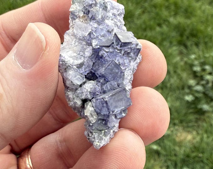 Incredible 1.6-inch Fluorite - Joe Larkins Quarry, Shannapheasteen, Co ...