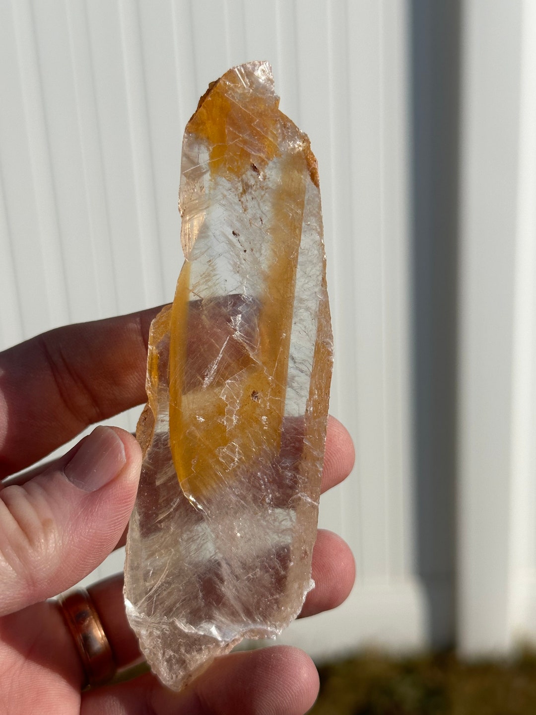 Transcendent 4.4inch Selenite With Phantoms Creamsicle Mine, Emery Co, Utah Etsy UK