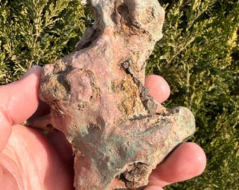 4.5-Inch Copper Nugget - White Pine Mine, Ontonagon County, Upper Peninsula, Michigan