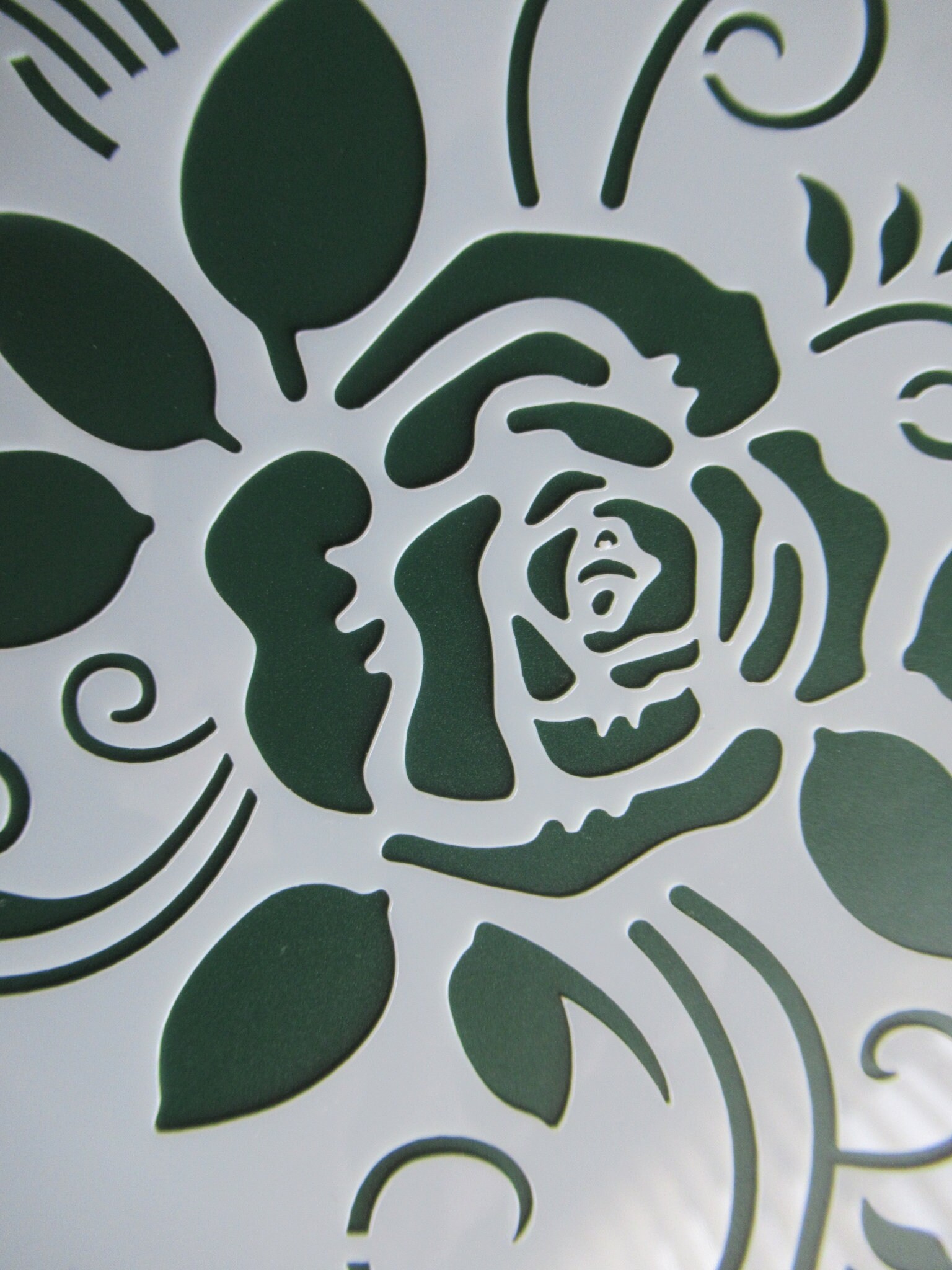 Rose Stencil Reusable Stencil DIY Stencil Home Decor Craft - Etsy