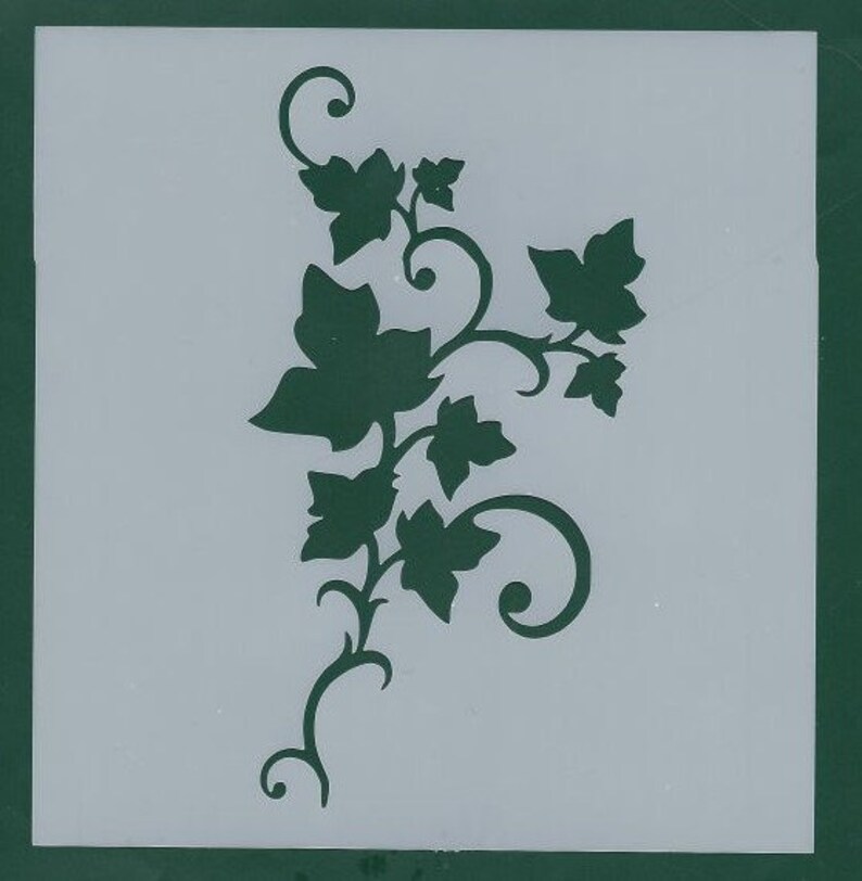Ivy Stencil Reusable Stencil DIY Stencil Home Decor Craft Etsy Canada