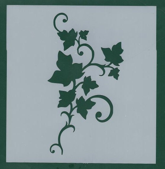 Ivy Stencil Reusable Stencil DIY Stencil Home Decor Craft Etsy Canada