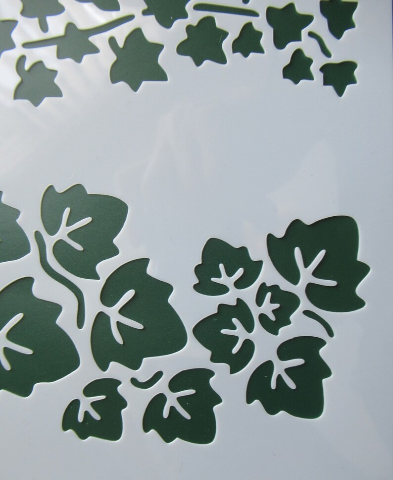 Ivy Stencil Reusable Stencil DIY Stencil Home Decor Craft - Etsy