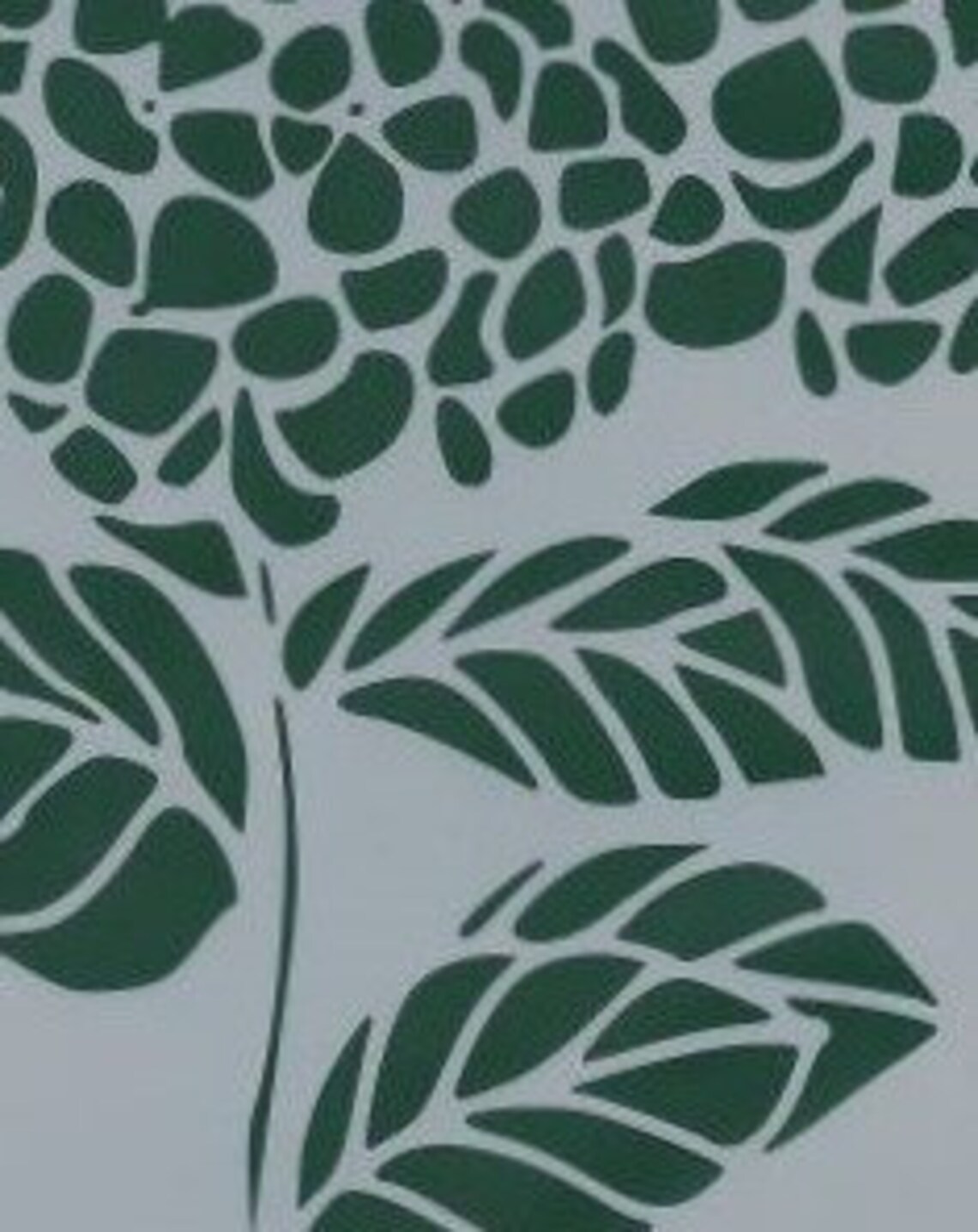 Hydrangea Stencil Reusable Stencil DIY Stencil Home Decor Etsy