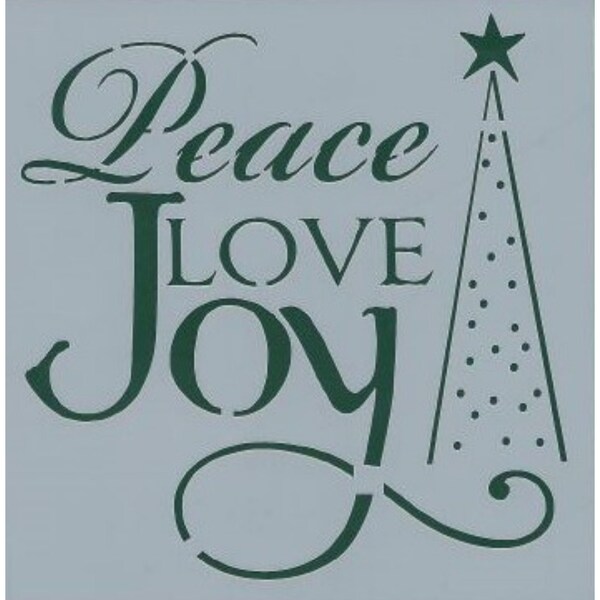 Peace Joy Love - Etsy