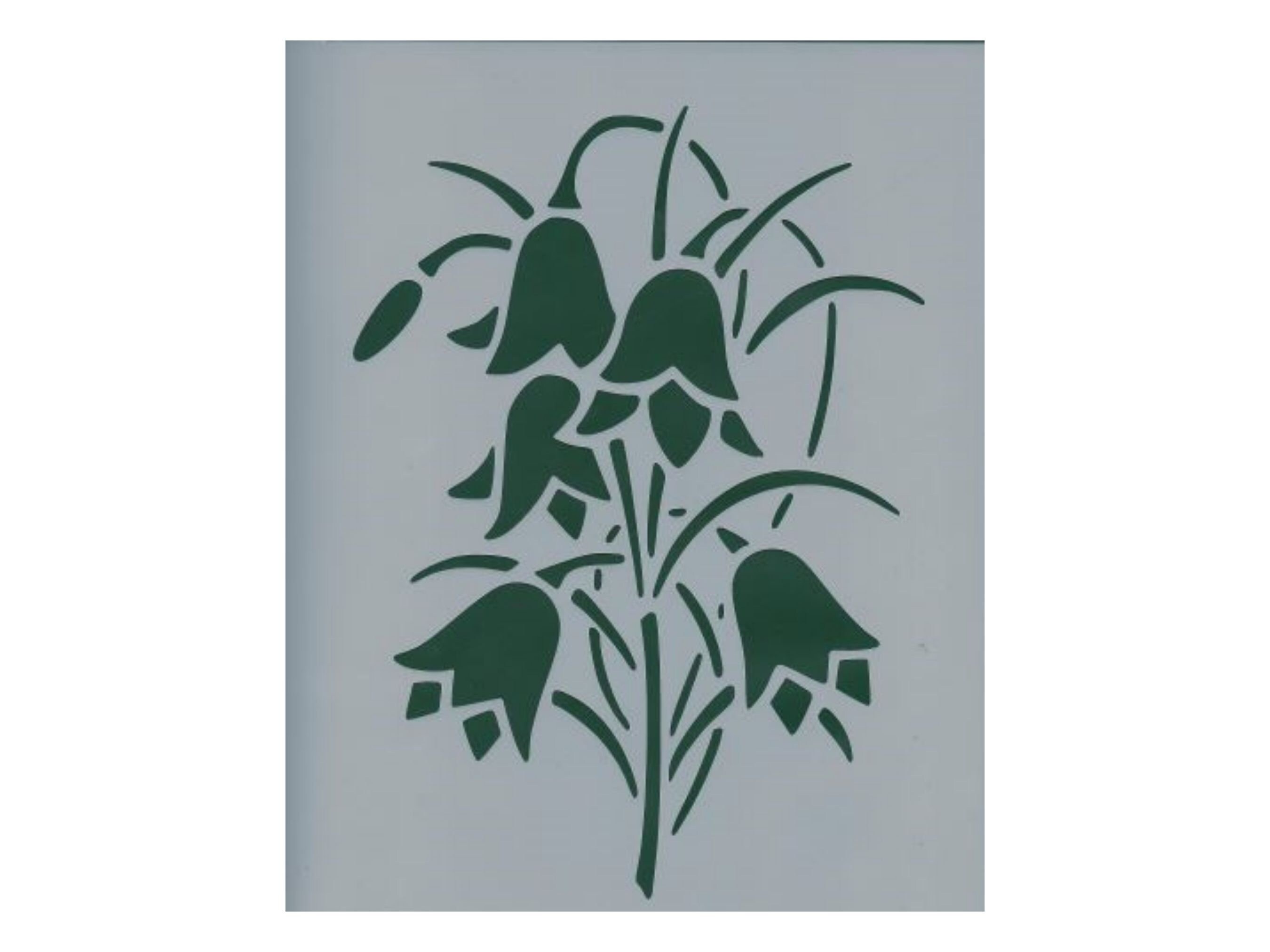 Lily of the Valley Stencil Reusable Stencil DIY Stencil Etsy.de