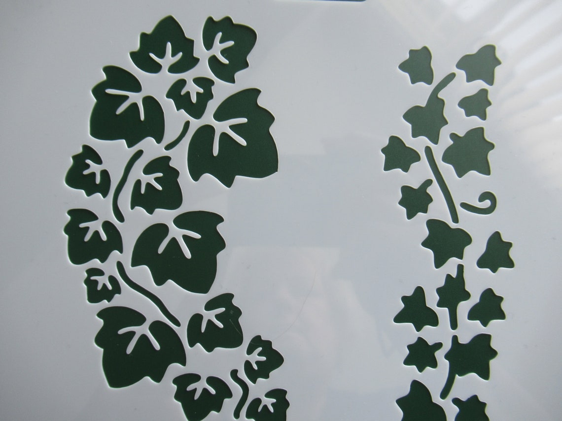 Ivy Stencil Reusable Stencil DIY Stencil Home Decor Craft | Etsy