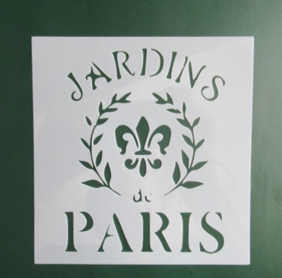 Jardin De Paris Stencil Reusable Stencil DIY Stencil Home - Etsy