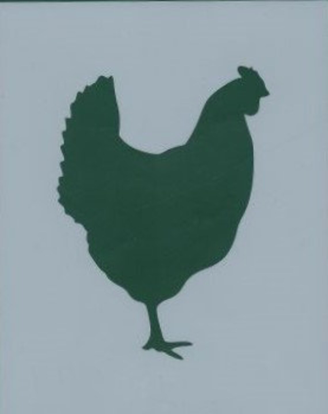 Chicken Stencil Reusable Stencil DIY Stencil Home Decor Etsy