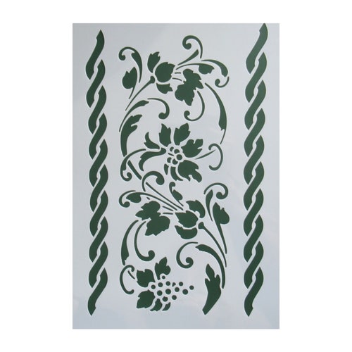 Ivy Stencil Reusable Stencil DIY Stencil Home Decor Craft - Etsy