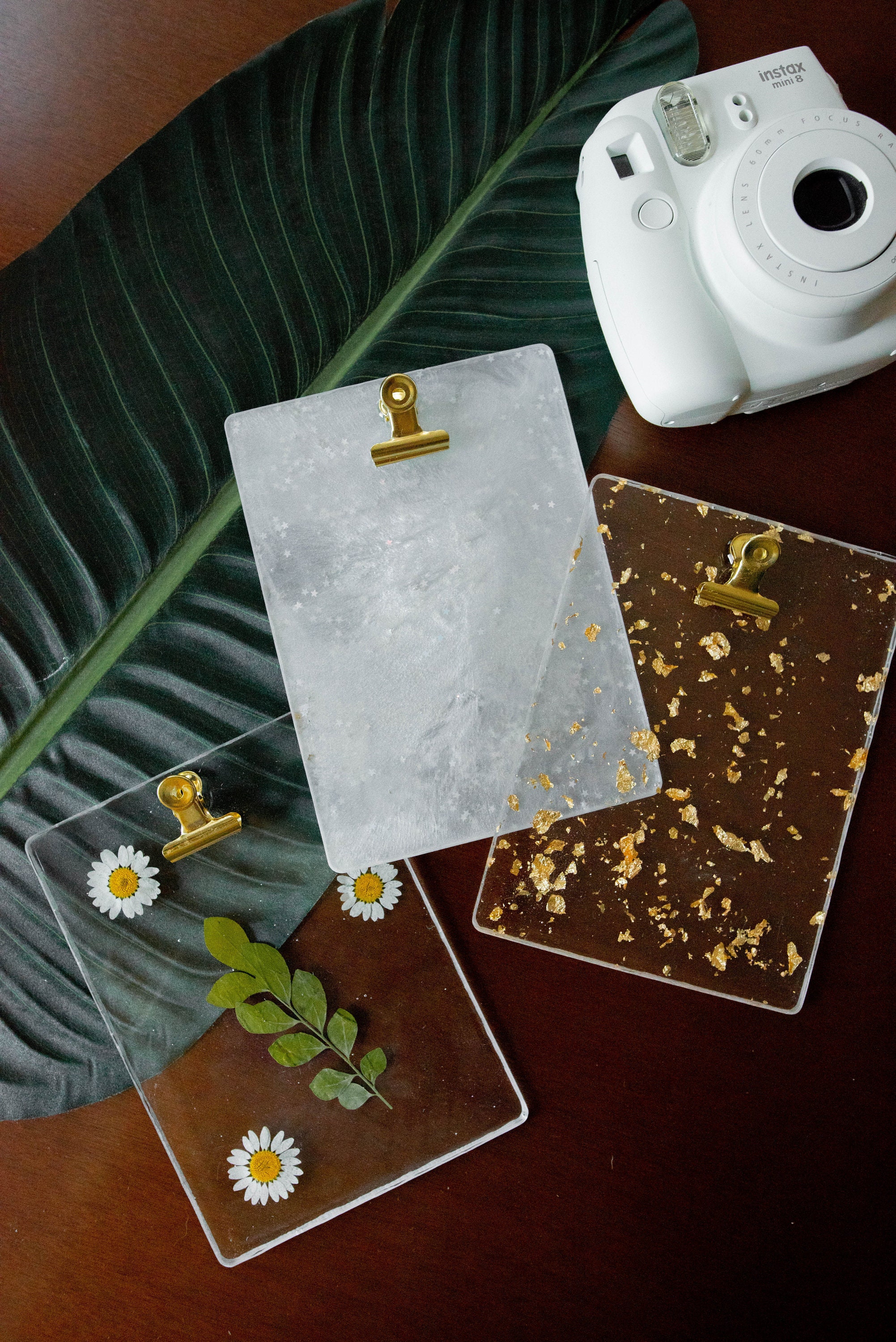 4x6 Clipboard Photo Frame / Resin Clipboard Photo Frame / Mini Etsy