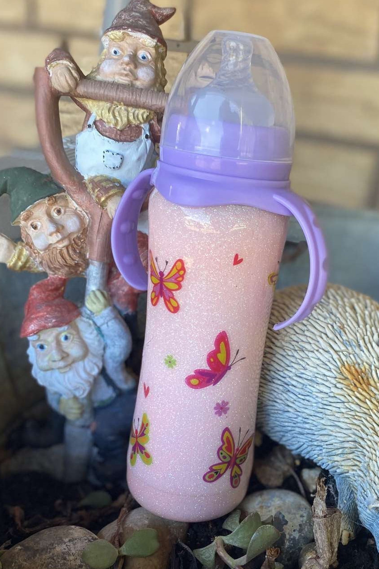 Butterfly bottle Etsy