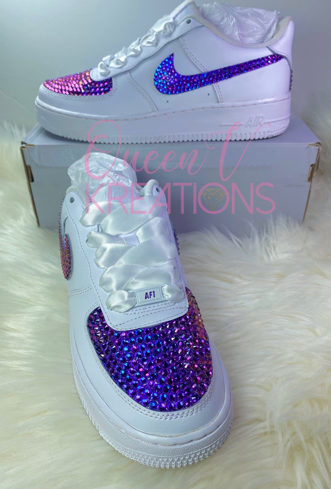 custom air force 1 bling