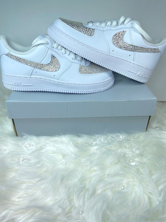 Bling Air Force1 •custom Bling Nikes•custom Air Force 1• - Etsy