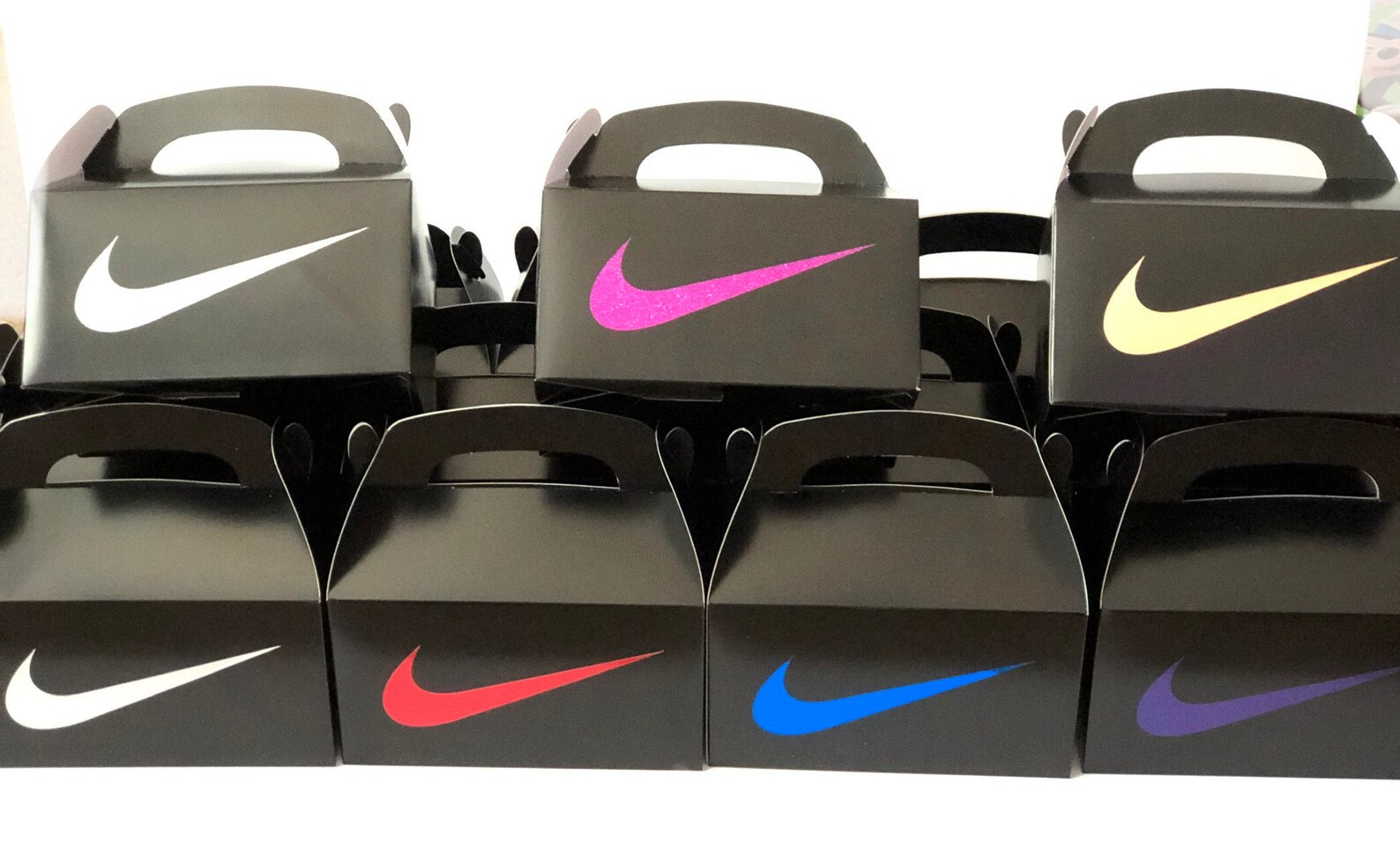Nike Birthday Party Favor Boxes Etsy