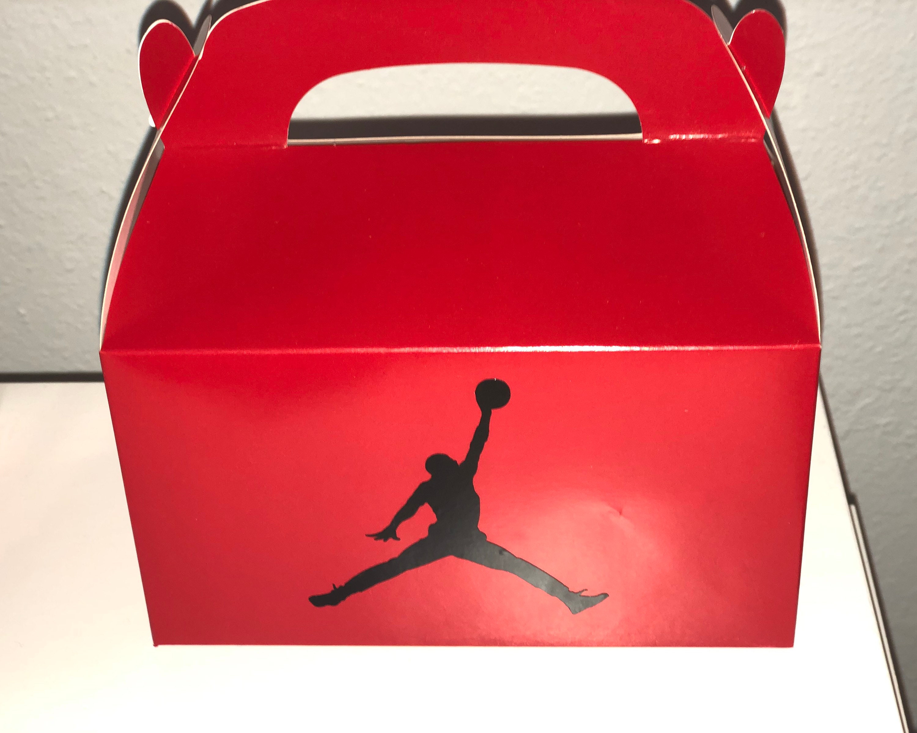 Air Jordan Party Favor Boxes, Jumpman Party Supplies, Birthday Party