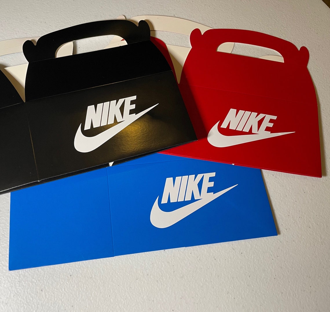 Nike Party Favor Boxes Etsy