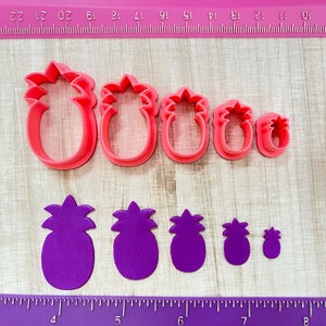 Pineapple Fruit Cutter for Cookie or Fondant Cutter and Polymer Clay ...