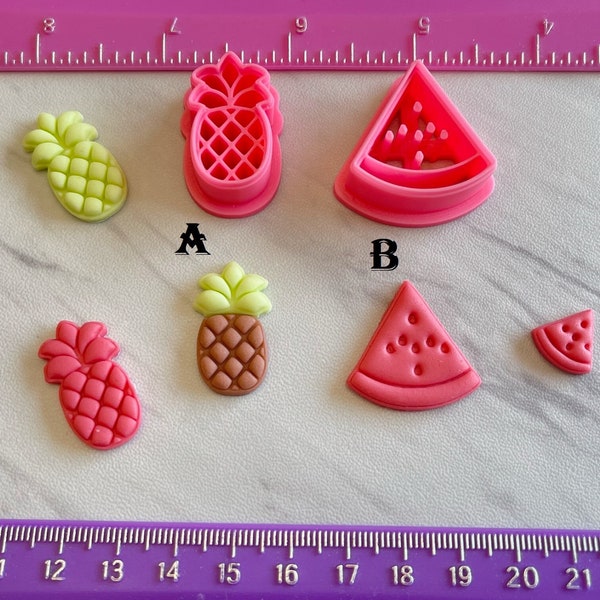 Pineapple Stud Clay Cutter Etsy