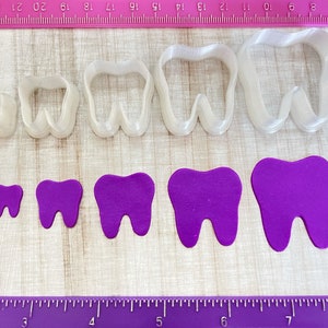 Tooth Cutter for Cookie or Fondant Cutter and Polymer Clay, Jewelry Earring Mini Micro Stud Making  #650