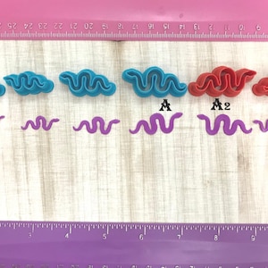 Snake Cutter or Mirror Cutter Animals for Cookie or Fondant & Polymer Clay, Jewelry Earrings Making   #502