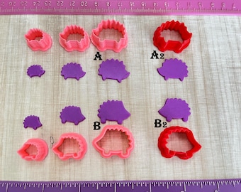 Hedgehog Cutter Animals for Cookie or Fondant Cutter and Polymer Clay, Jewelry Earrings Making  #328